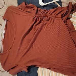 Rust shirt L.